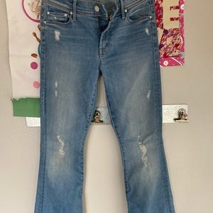 Mother Jeans! Style The Cruiser-in cliffhanger!